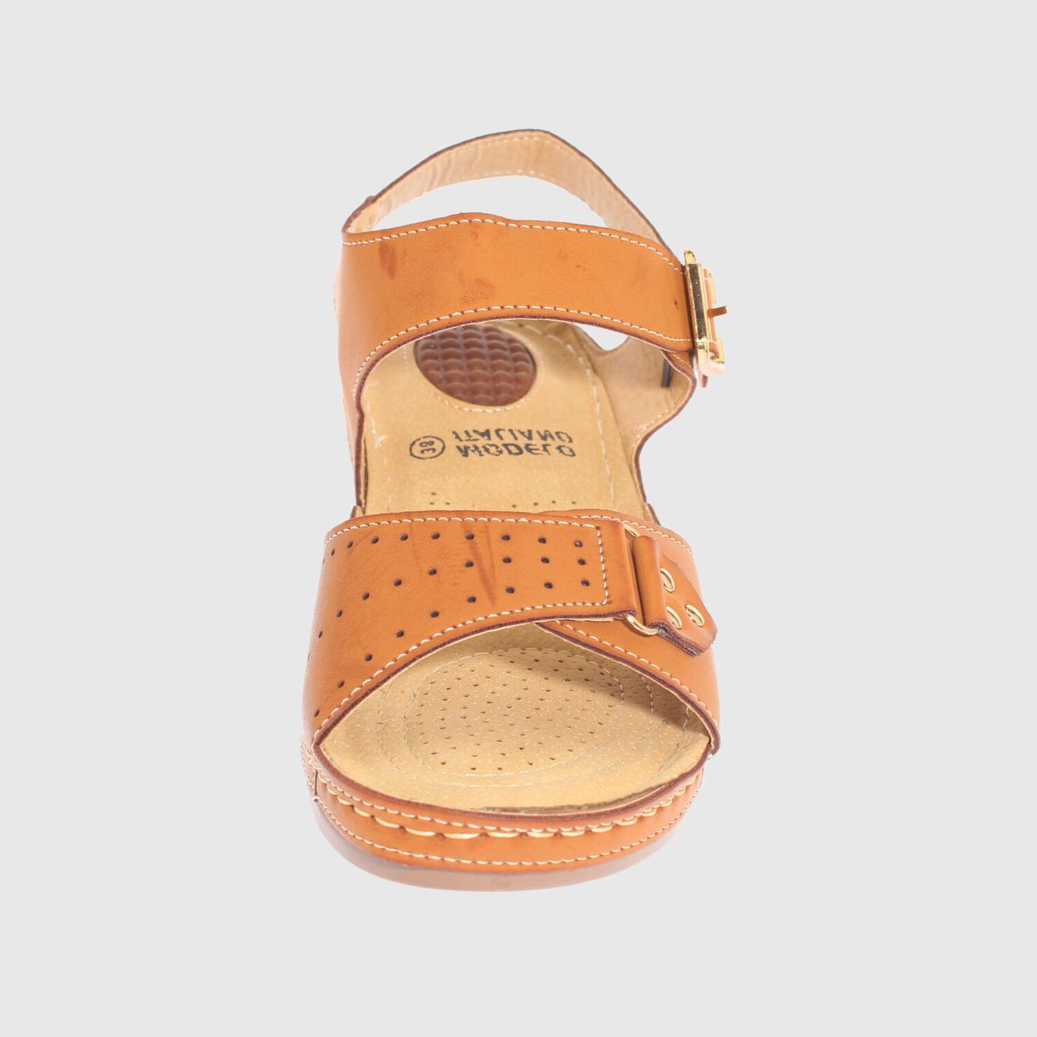Sandalia Confort Camel Modelo Italiano Art. 5ask73337camel image number 2.0